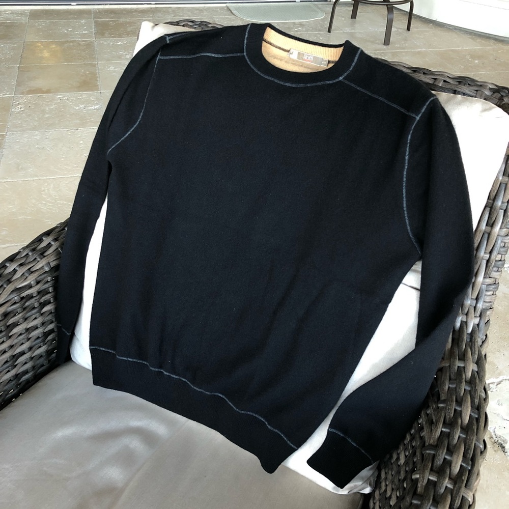 Men’s RAFFI pure cashmere sweater - M